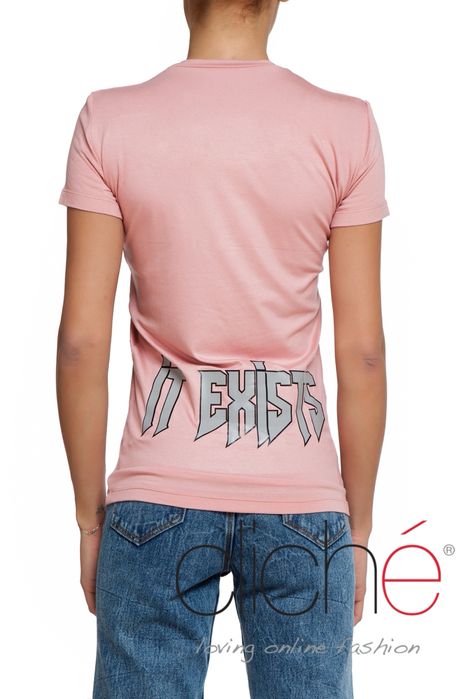 CLICHE чисто нова тениска в бебешко розово