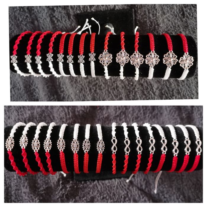 Mărțișoare tip brățară handmade