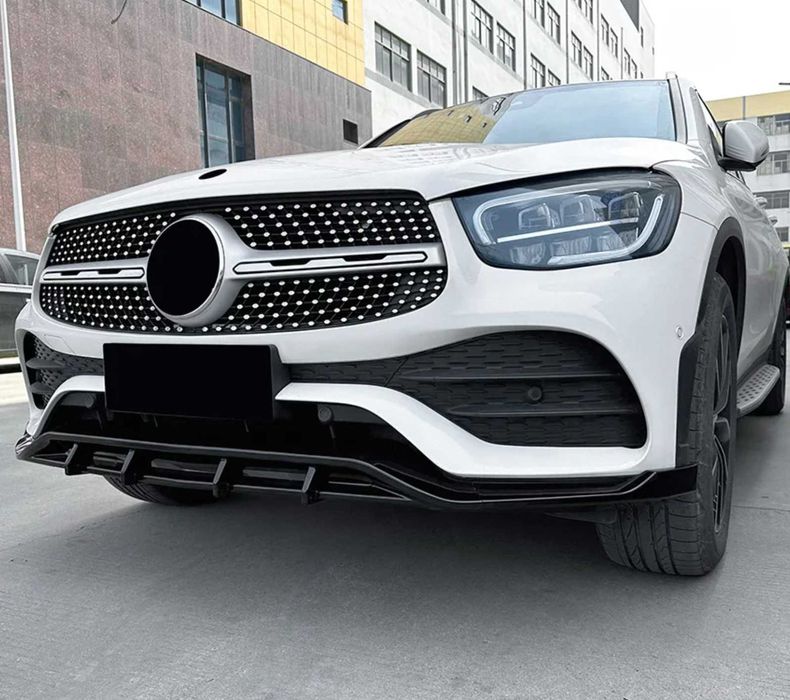Extensie bara fata Mercedes GLC AMG 2016-2019 negru lucios x253
