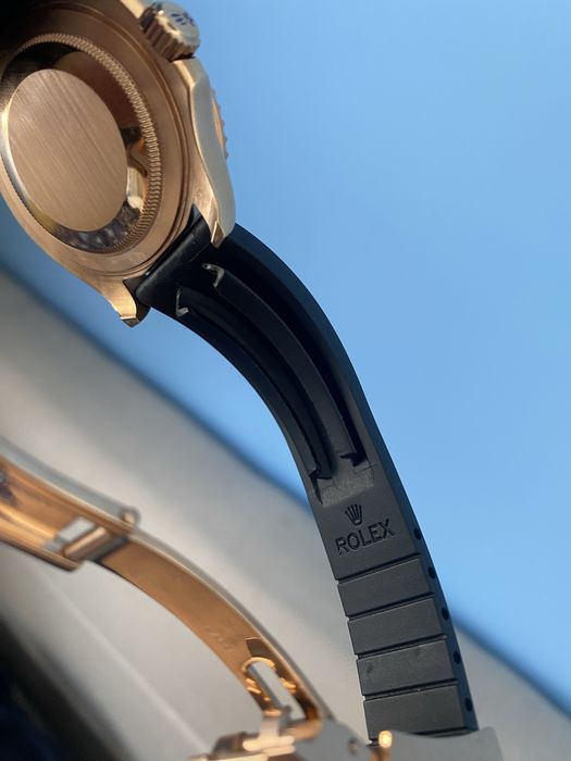 Мъжки часовник Rolex Yacht-Master 18K Everose 126655 с автоматичен