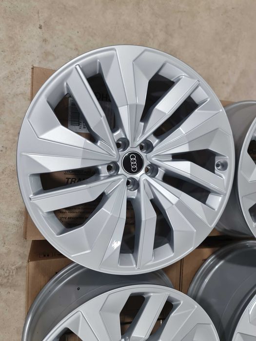 Jante R20 OEM noi pt Audi Q8 E-tron A6 Q3 Q5 Q6 Q7 A5 A7 5x112 66.6 9J et20 si senzori presiune roti