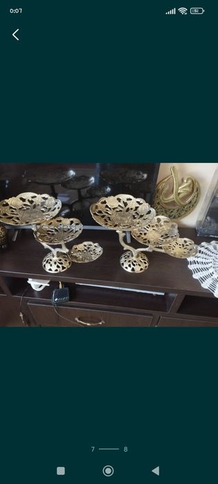 Посуда из Индии метал Латунь новое