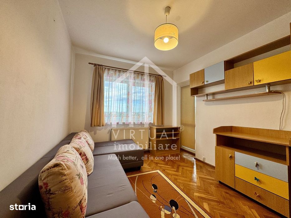 Apartament cu 4 camere, 80mp utili + 2 balcoane, etaj 3/4, Strand