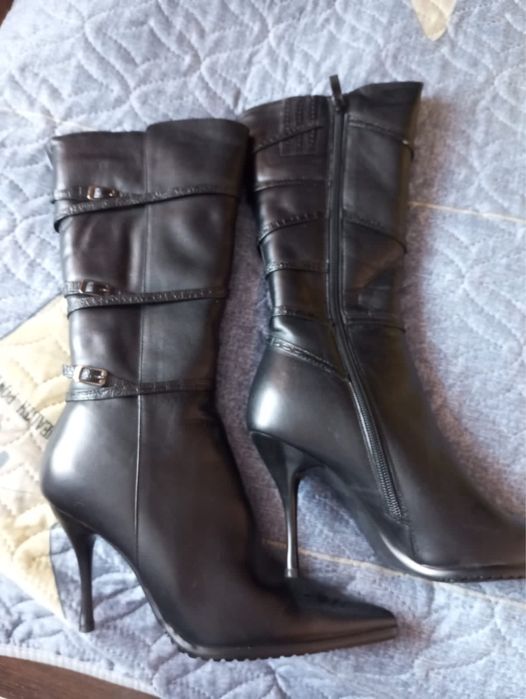 Сапоги зимние натуралка