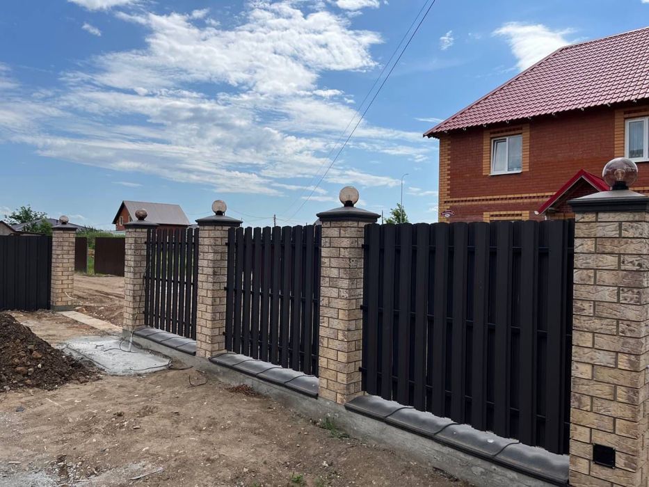 Колпак на столб полимерпесчаный