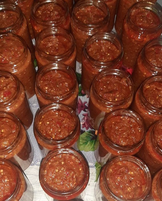 Zacuscă de VINETE și FASOLE 12lei livrare în Arad