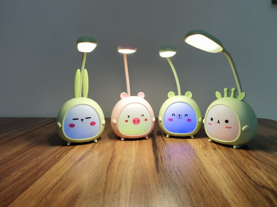 Lampa birou cu lumina de veghe pentru copii - baterie reîncărcabila