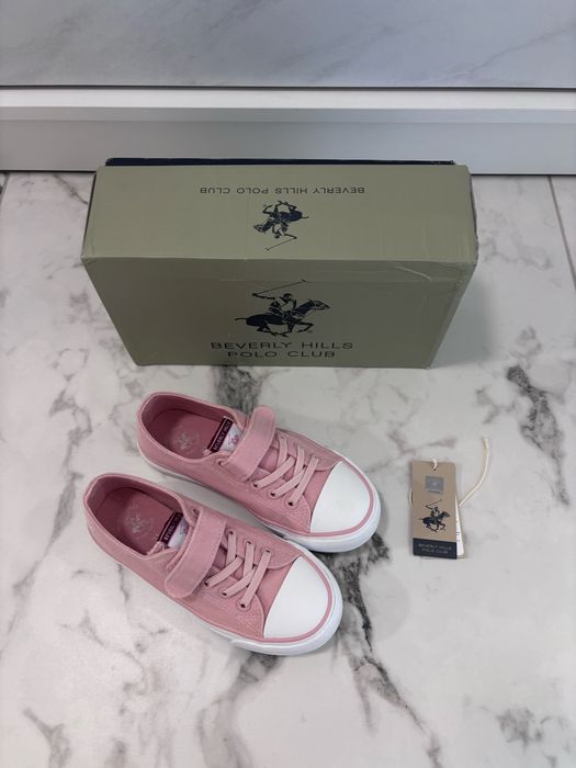 Детски кецове Polo розови 31н.
