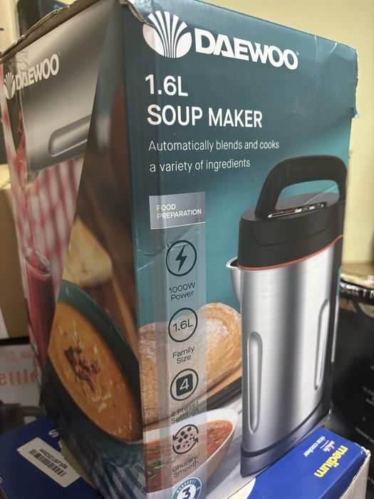 Уред за супи и смутита Daewoo 1.6L Soup Maker (1000W)