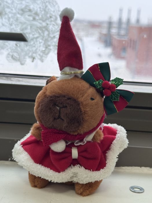 Новогодняя игрушка Кабипара! Таких капибар нигде нет!