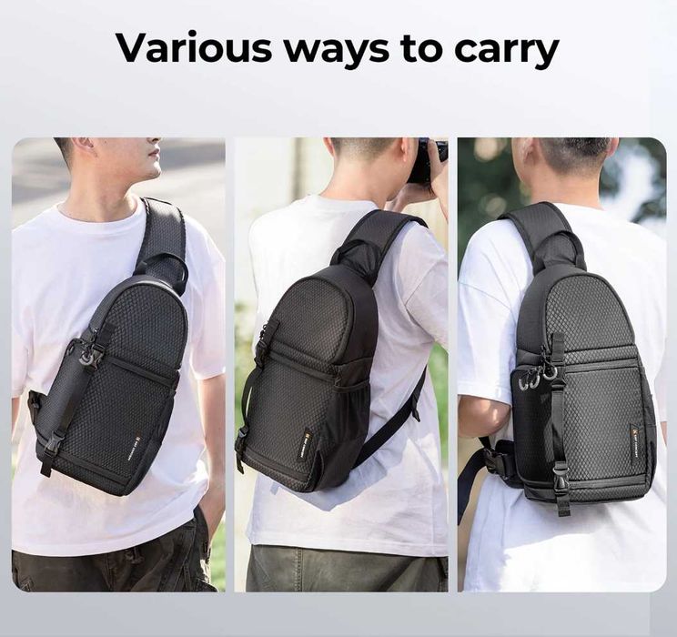 Фотографска раница K&F Concept Beta Messenger 10L – Canon, Sony