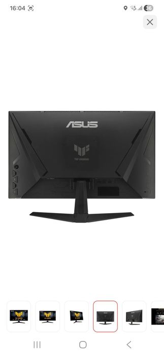Монитор Asus TUF gaming 27 дюймов