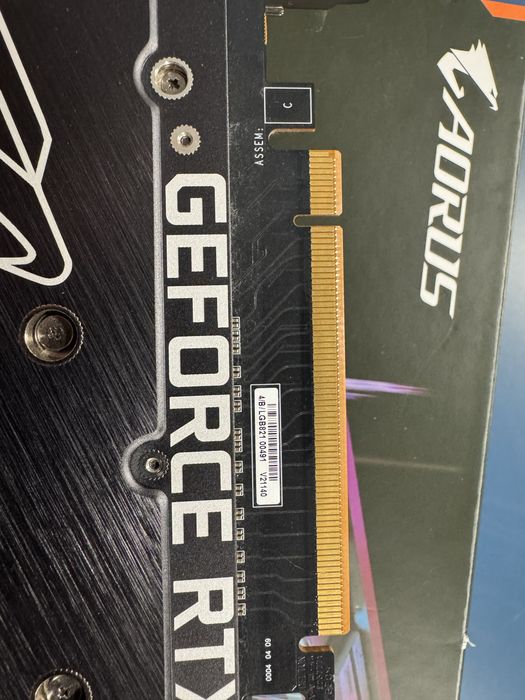 RTX 3080 12GB AORUS Master – GARANȚIE 07.2026 – stare excelentă