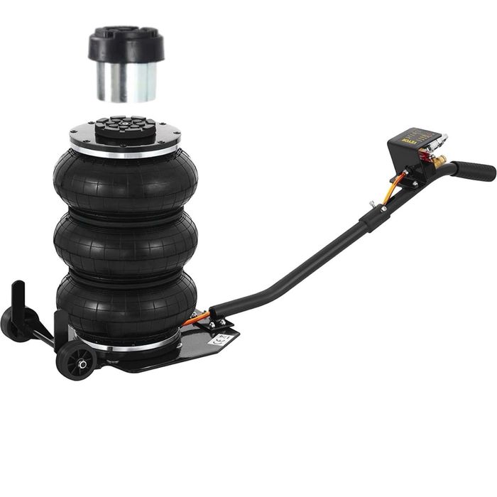 Пневматичен крик балон 3,5 тона с 3 въздушни възглавници и приставка