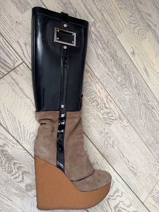 Ефектни ботуши Dolce and Gabbana