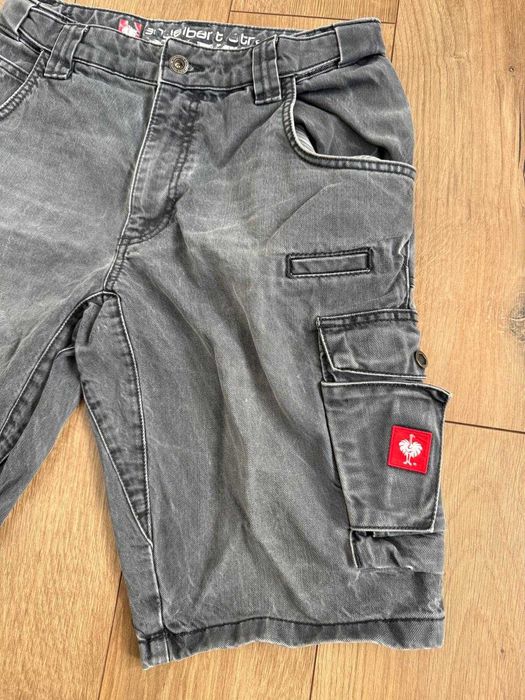 Engelbert Strauss 46 S barbati pantaloni scurti Denim Workwear