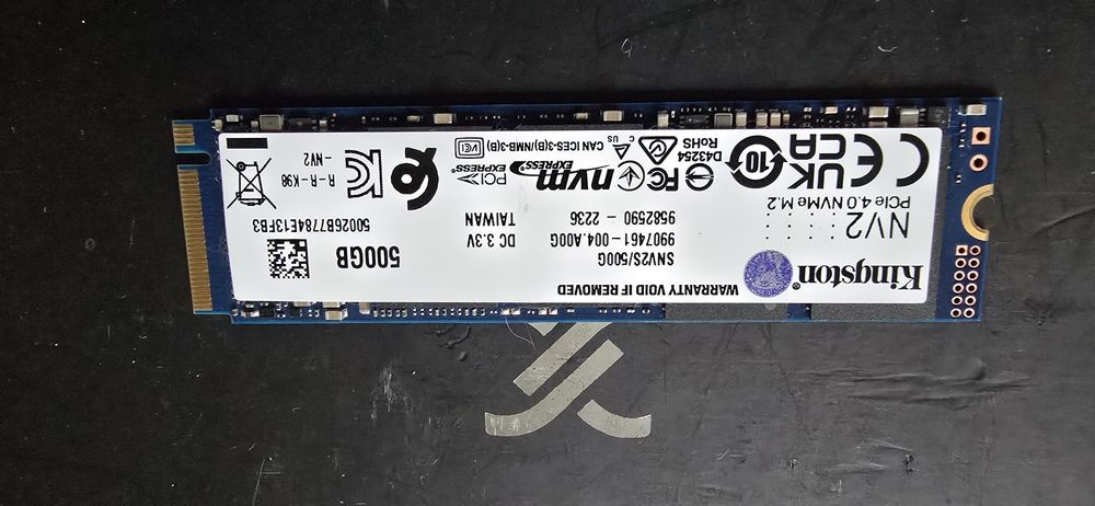 SSD Kingston 512Gb M2 M.2 NVMe PCIe Gen4 x 4