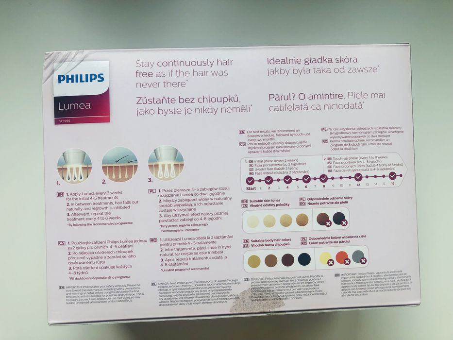 Epilator IPL Philips Lumea Advanced