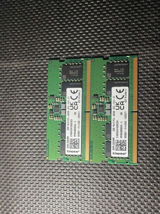 Kit RAM Kingston 16GB DDR5 5600MHz SODIMM 2x8GB Laptop