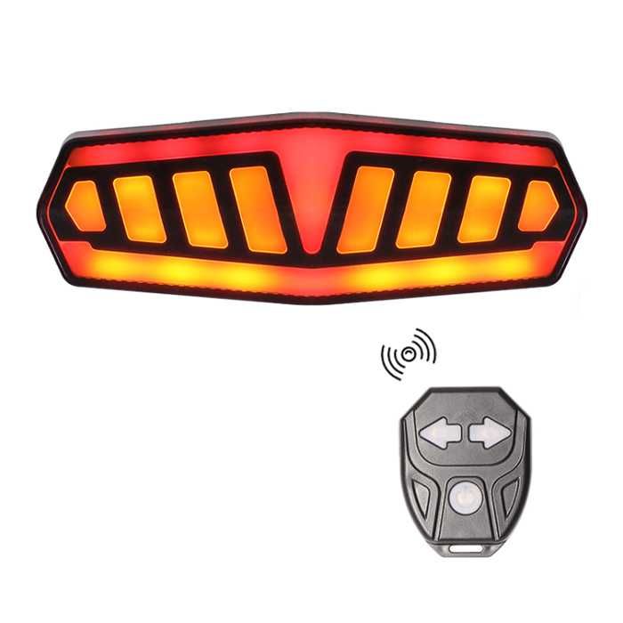 Стоп с мигачи за тротинетка, скутер, велосипед + дистанционно