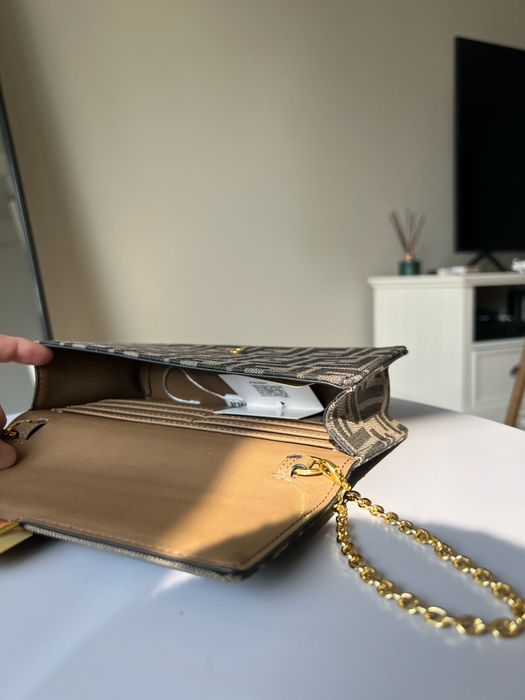 Fendi Compact Baguette Wallet Bag