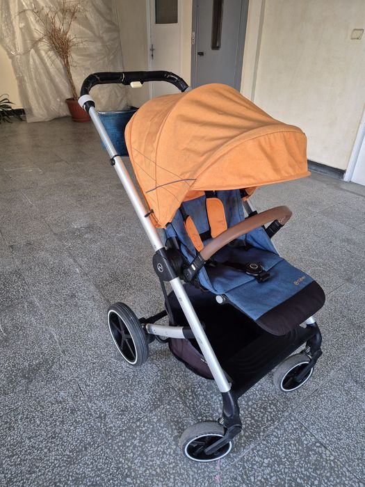 Детска количка Cybex  Balios S  с летен кош Tropical blue