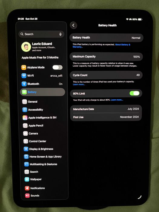 iPad Pro M4 11″ 256GB Cellular + Apple Pencil Pro