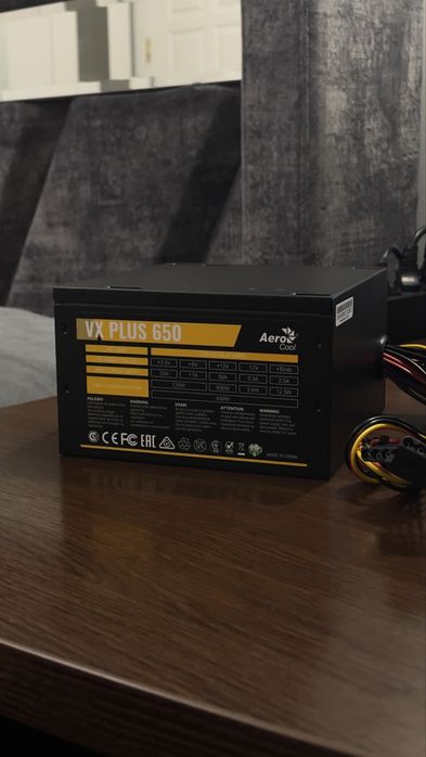 Блок питания Aerocool VX plus 650