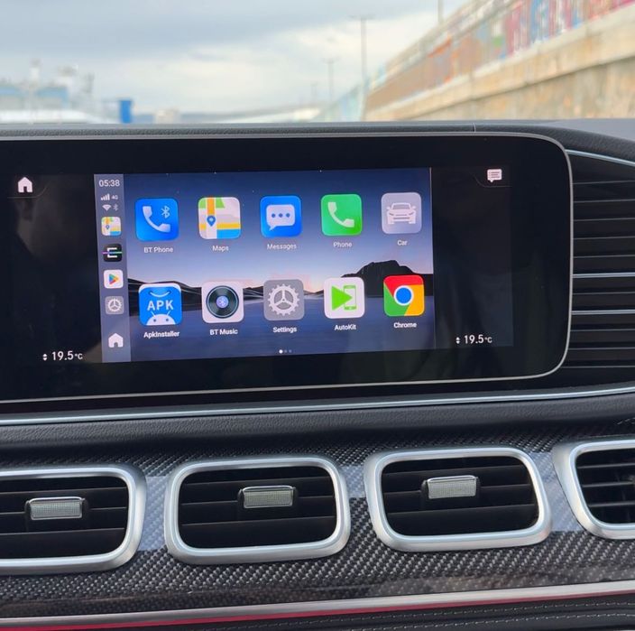 CarLinKit TV Box – Телевизия, YouTube, CarPlay/AndroidAuto – 6+64GB