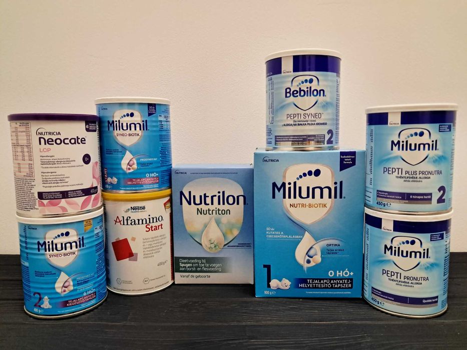 Neocate Alfamino Bebilon Milumil Pepti