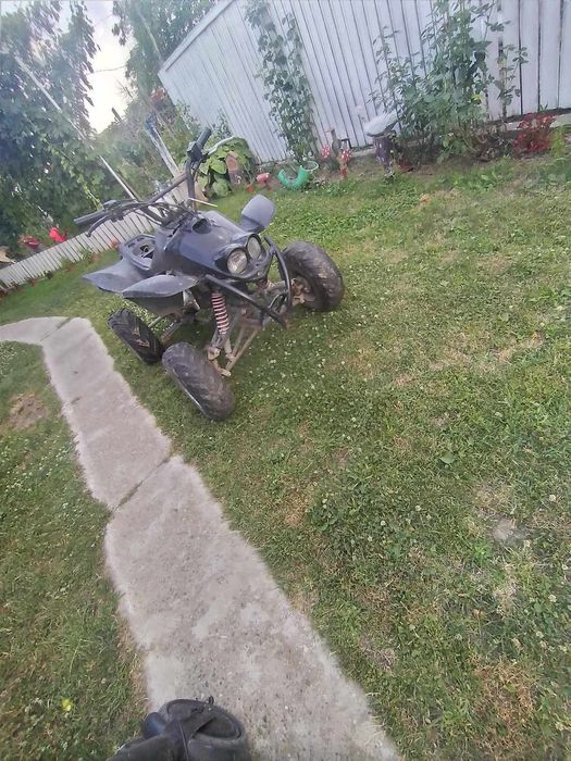 Vând atv 125cc cutie dnr