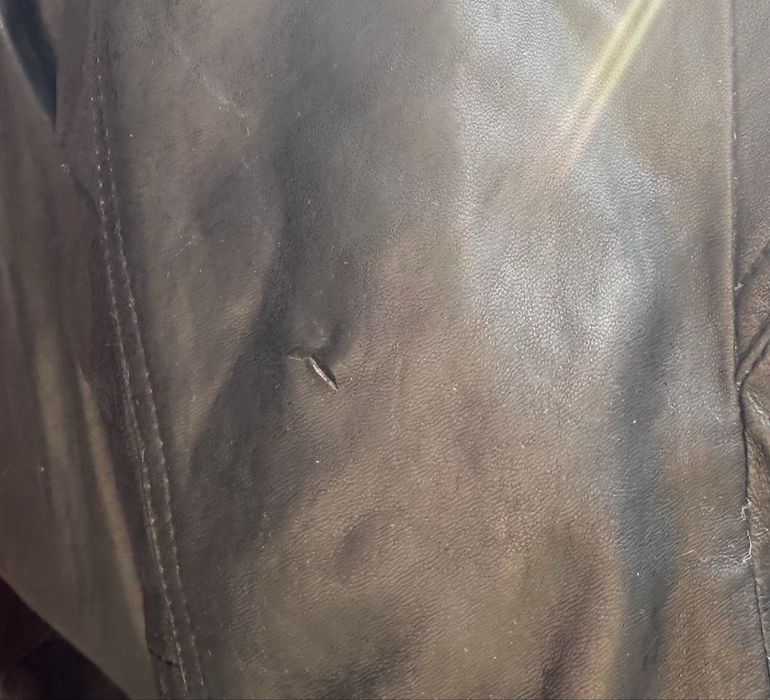 Geaca de piele marimea L