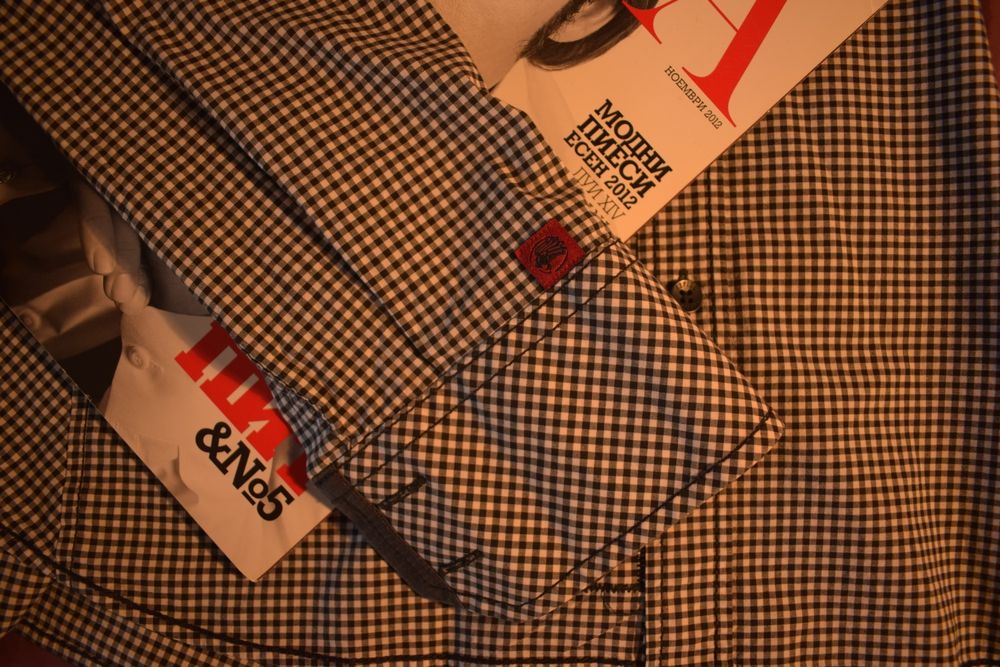 Нова Мъжка риза и бял панталон с колан