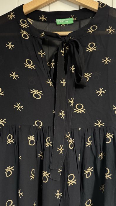 Benetton красива дамска рокля/туника,  размер M/L