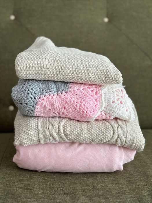 Patura paturica crosetat roZ