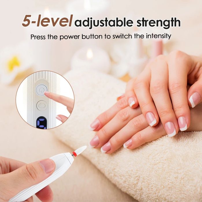 Преносима Електрическа пила, УВ лампа за нокти 2 в 1 маникюр и педикюр