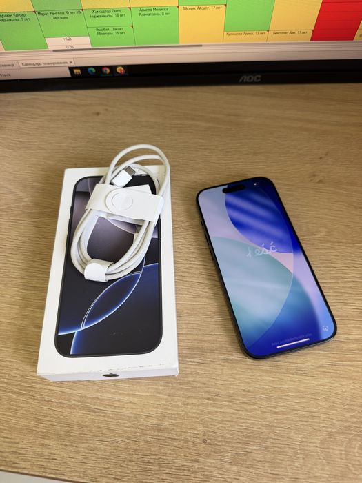 iPhone 16 Pro Black Titanium 256 GB
