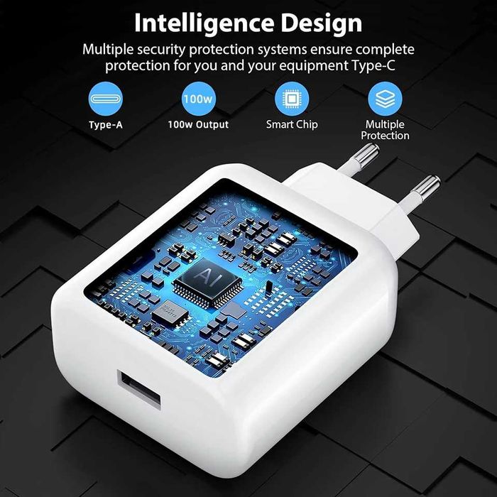 Set incarcator + cablu original Oneplus Supervooc 100W in cutie