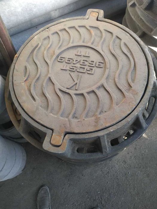 Чугунные люки для канализации — новые!