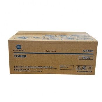Konica Minolta TNP75 Cartus Toner negru ORIGINAL ACF0051