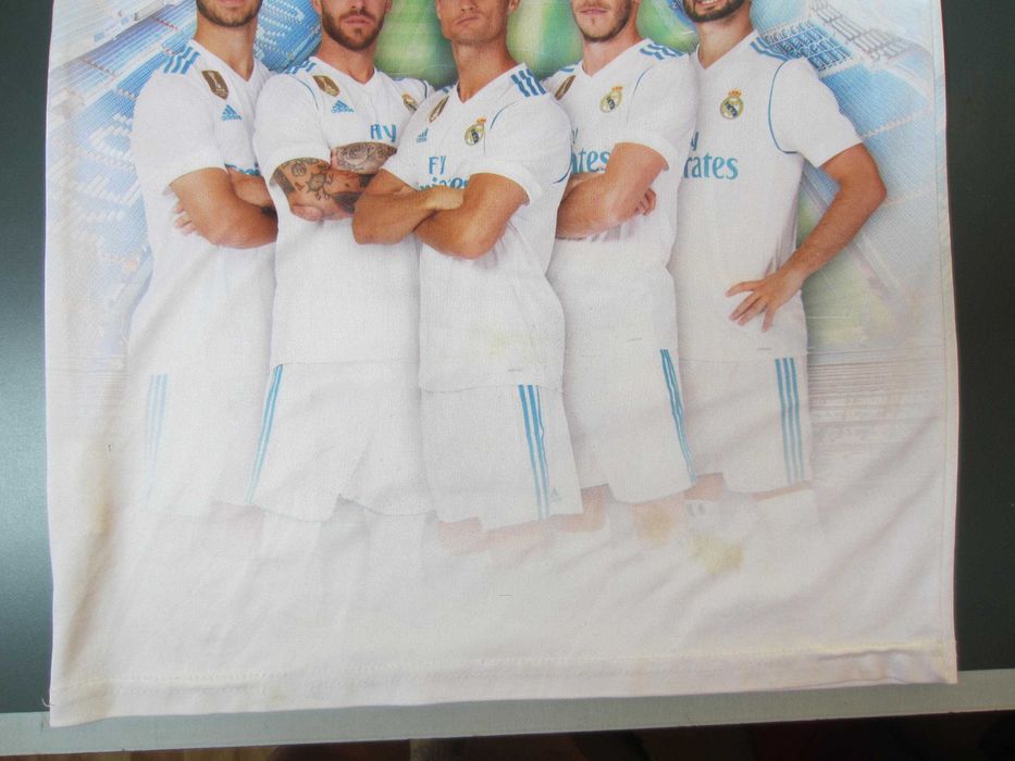 Tricou copil fotbal Real Madrid, masura copil 7-8ani, stare f. buna