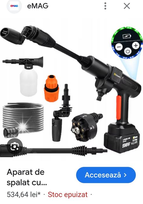 Vand aparat spalat cu presiune