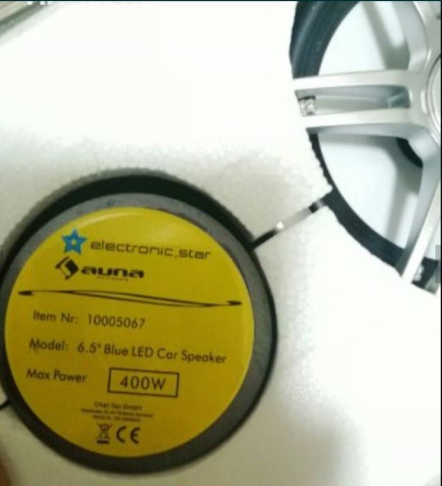 Високоговорители Auna 800W , усилвател стъпало Auna 2400W