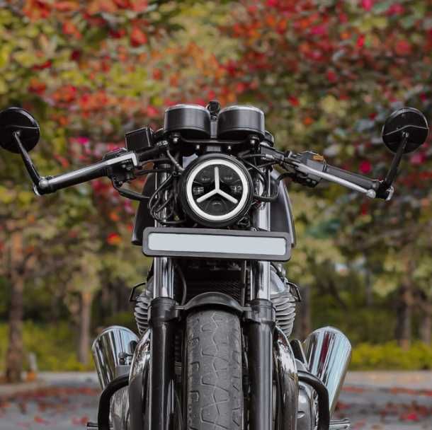 LED фар 12V-24V къси/дълги 7000lm за АТВ джип мотоциклет