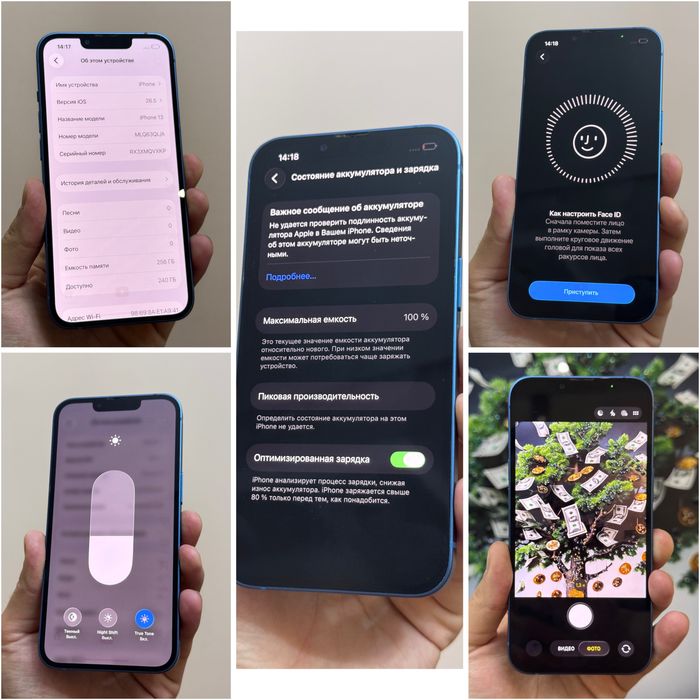 Iphone 13. 256гб. 100%