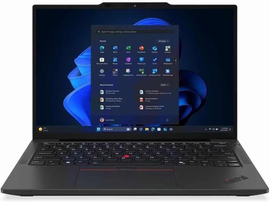 Laptop Premium Lenovo ThinkPad X13 Gen 6 | Ryzen 5 AI Pro 340W | 32GB DDR5 | 512GB NVMe | Ecran 13.3" | Tastatură Iluminată & Amprentă | NOU 4 cicluri