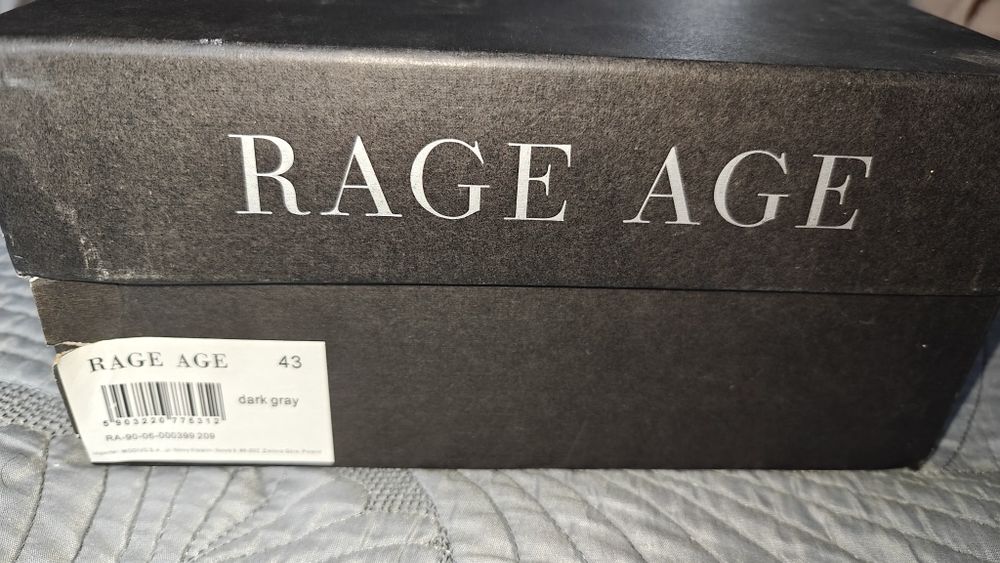 Мъжки боти Rage Age, сив велур, 43