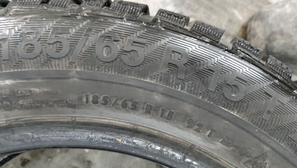 Продам резину 185/65/15 зима