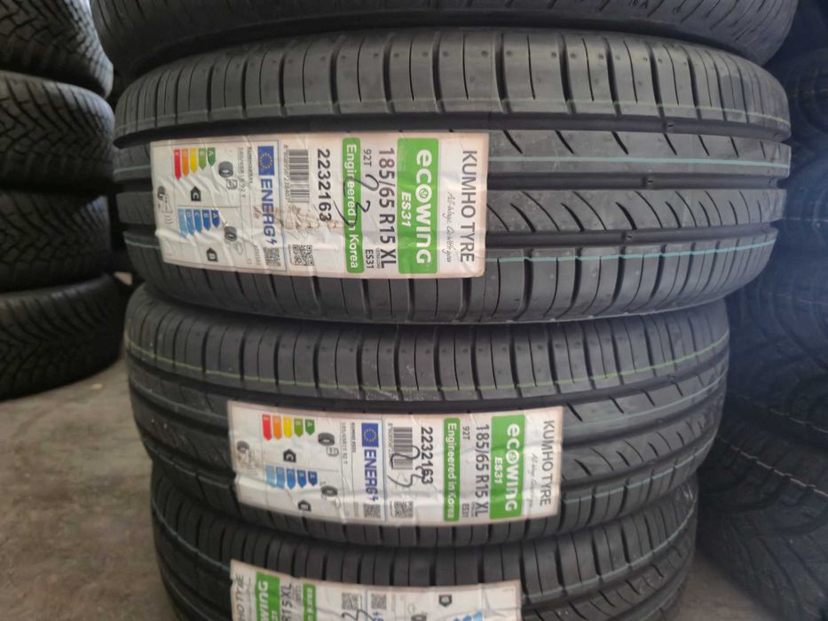 Anvelope de VARA - 185/65/15 92T XL - KUMHO EcoWing - NOU - DOT 4323 !