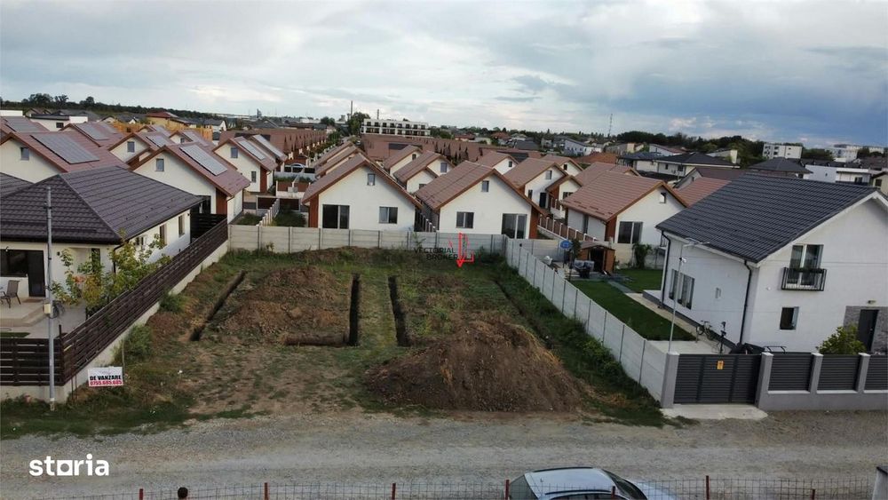 Teren intravilan 538 mp in Pantelimon, Deschidere 20 ml, Toate utilita